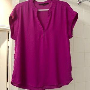 Magenta blouse